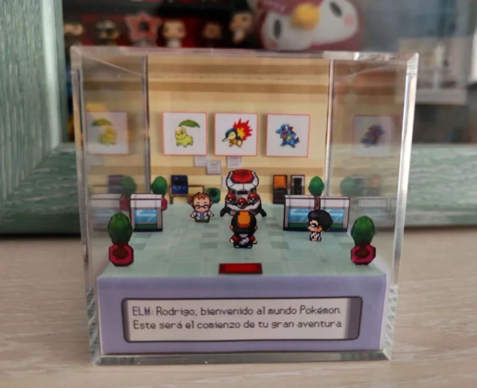 Diorama Pokémon Soulsilver / Heartgold